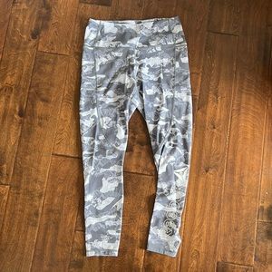 Reebok Gray Camo Leggings